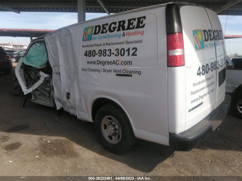 2018 CHEVROLET EXPRESS CARGO VAN - 1GCWGAFG0J1336484