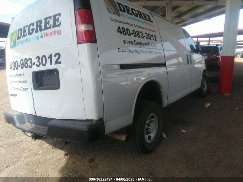 2018 CHEVROLET EXPRESS CARGO VAN - 1GCWGAFG0J1336484
