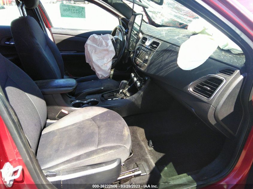 2013 CHRYSLER 200 TOURING - 1C3CCBBBXDN706467
