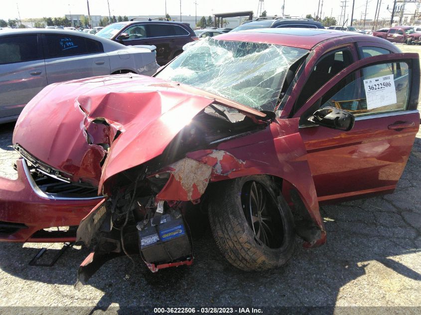 2013 CHRYSLER 200 TOURING - 1C3CCBBBXDN706467