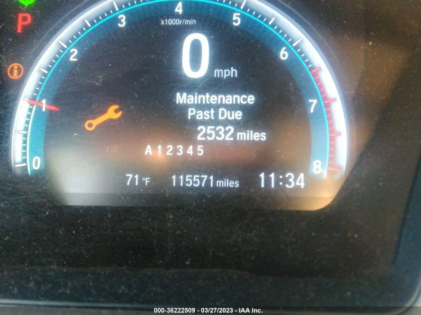 2016 HONDA CIVIC SEDAN EX-L - 2HGFC1F73GH634180