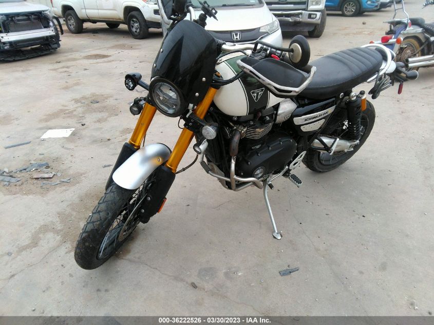 2019 TRIUMPH MOTORCYCLE SCRAMBLER 1200 XE SMTD51HG4KT933350