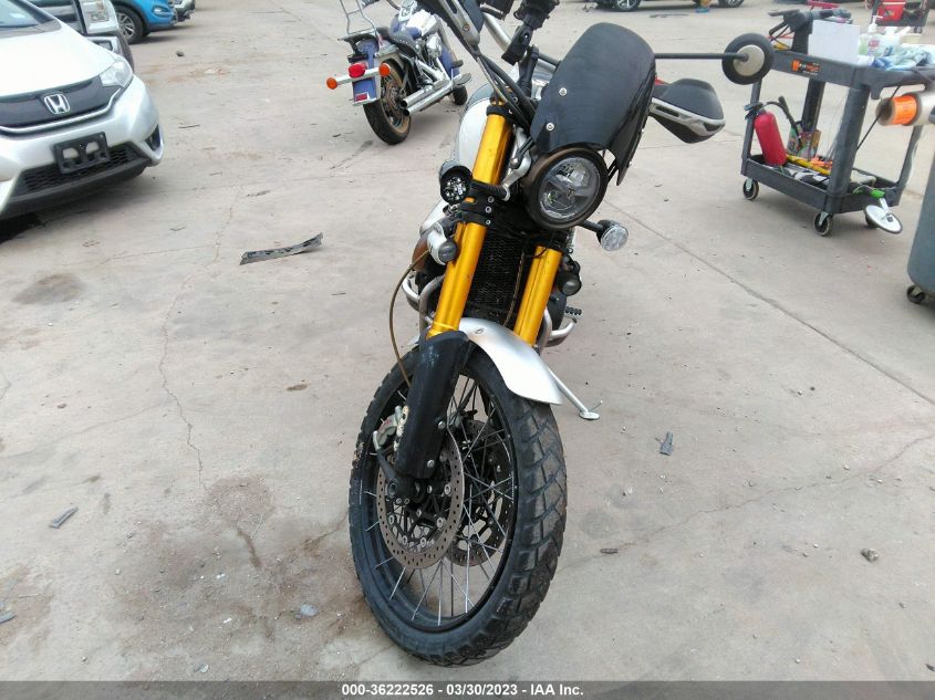 2019 TRIUMPH MOTORCYCLE SCRAMBLER 1200 XE SMTD51HG4KT933350
