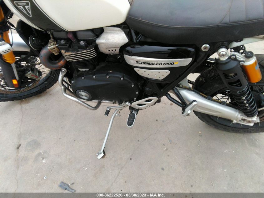 2019 TRIUMPH MOTORCYCLE SCRAMBLER 1200 XE SMTD51HG4KT933350