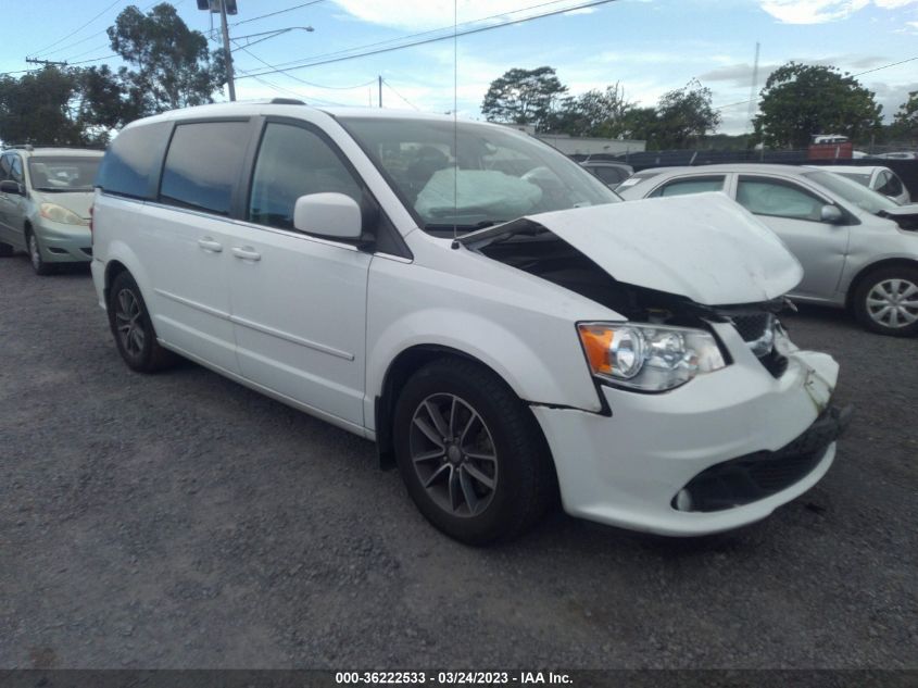 2017 DODGE GRAND CARAVAN SXT - 2C4RDGCG3HR549075