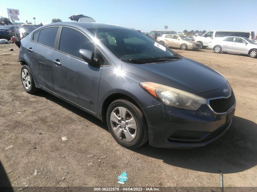 2014 KIA FORTE LX - KNAFK4A65E5075752