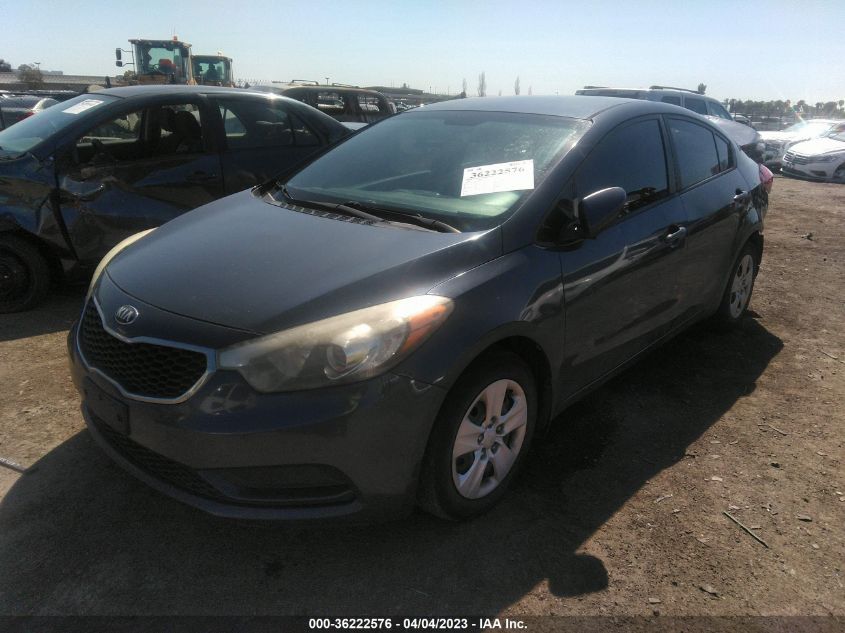 2014 KIA FORTE LX - KNAFK4A65E5075752
