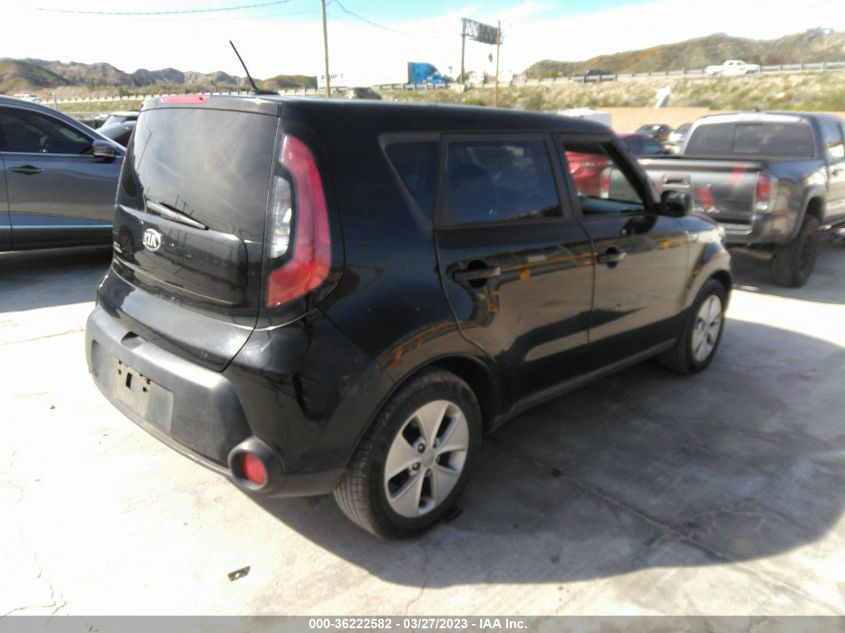 2015 KIA SOUL BASE - KNDJN2A26F7230661