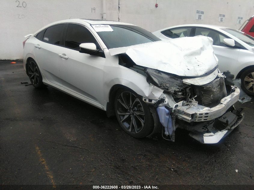 2018 HONDA CIVIC SI SEDAN - 2HGFC1E55JH705936