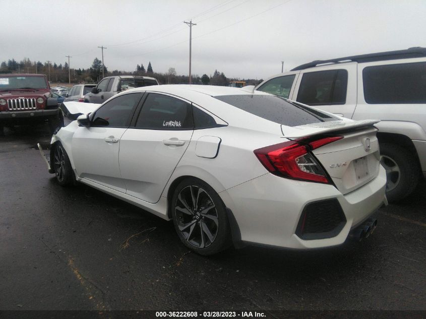 2018 HONDA CIVIC SI SEDAN - 2HGFC1E55JH705936
