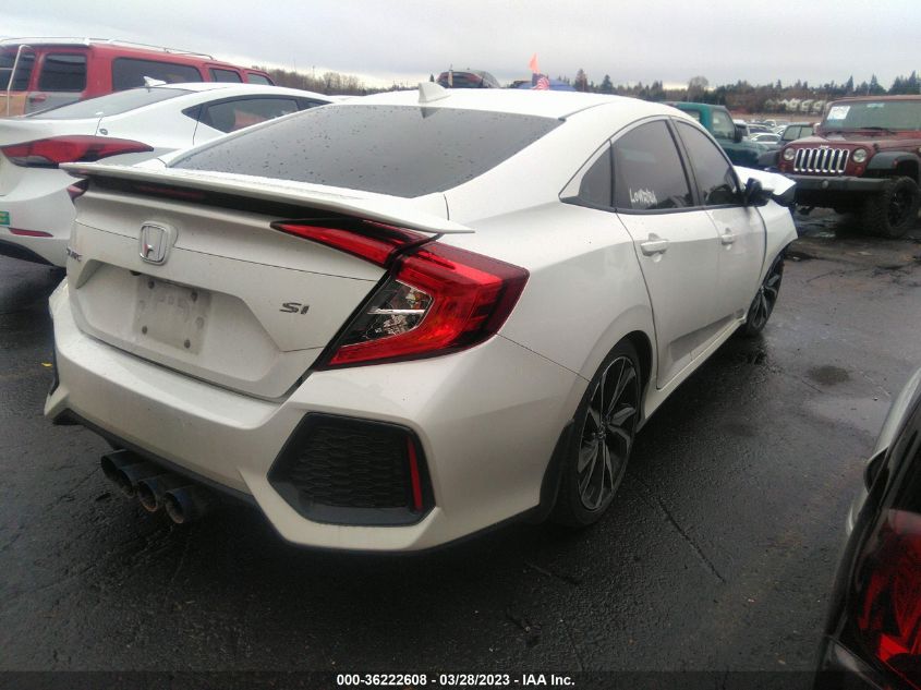 2018 HONDA CIVIC SI SEDAN - 2HGFC1E55JH705936
