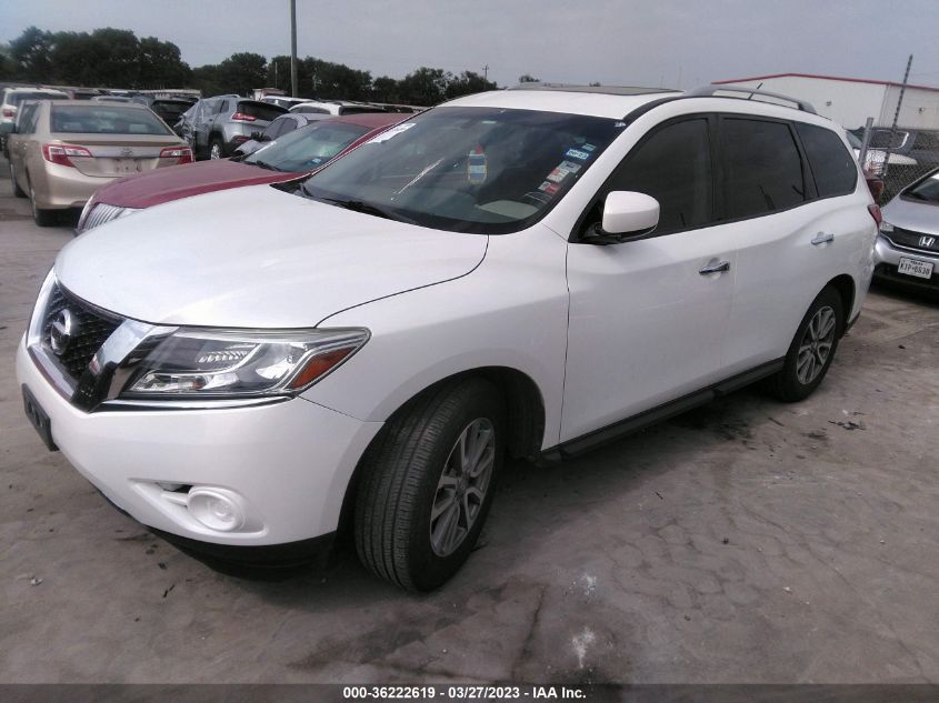 2014 NISSAN PATHFINDER SV - 5N1AR2MN8EC663331