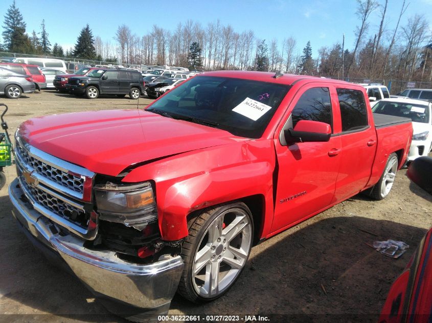 2014 CHEVROLET SILVERADO 1500 LT - 3GCPCREC6EG223708