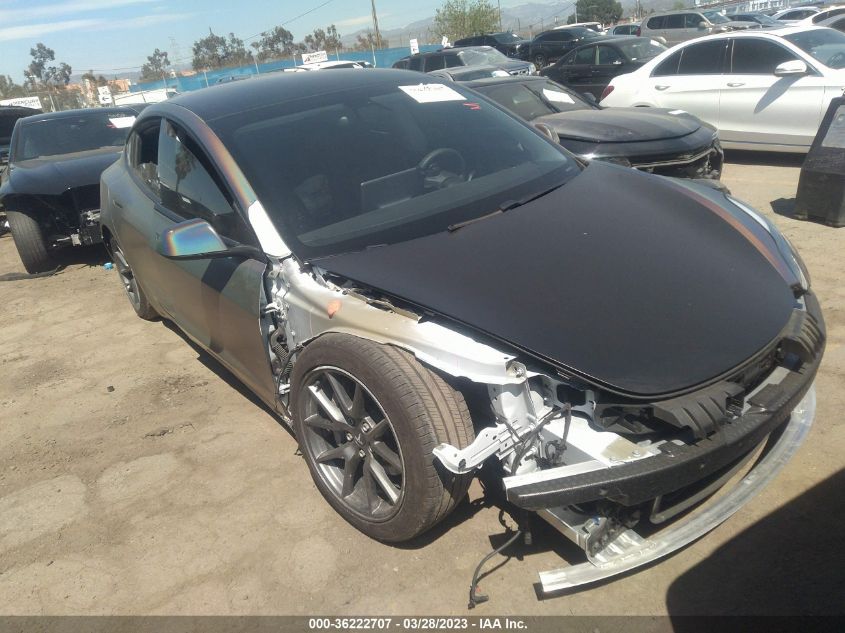 2021 TESLA MODEL 3 STANDARD RANGE PLUS - 5YJ3E1EA0MF052743