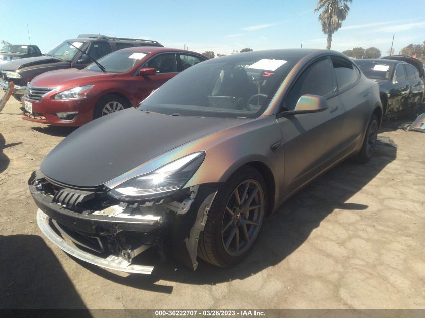 2021 TESLA MODEL 3 STANDARD RANGE PLUS - 5YJ3E1EA0MF052743