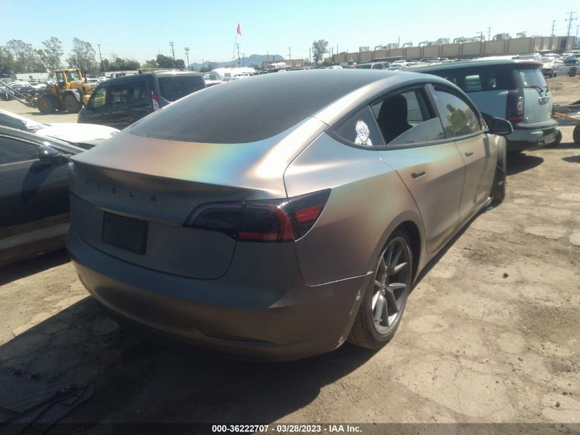 2021 TESLA MODEL 3 STANDARD RANGE PLUS - 5YJ3E1EA0MF052743