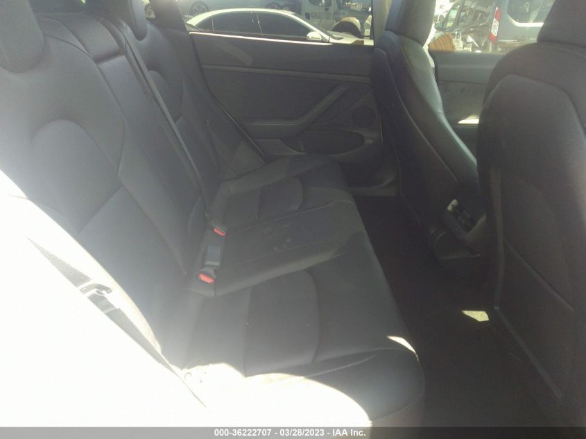 2021 TESLA MODEL 3 STANDARD RANGE PLUS - 5YJ3E1EA0MF052743
