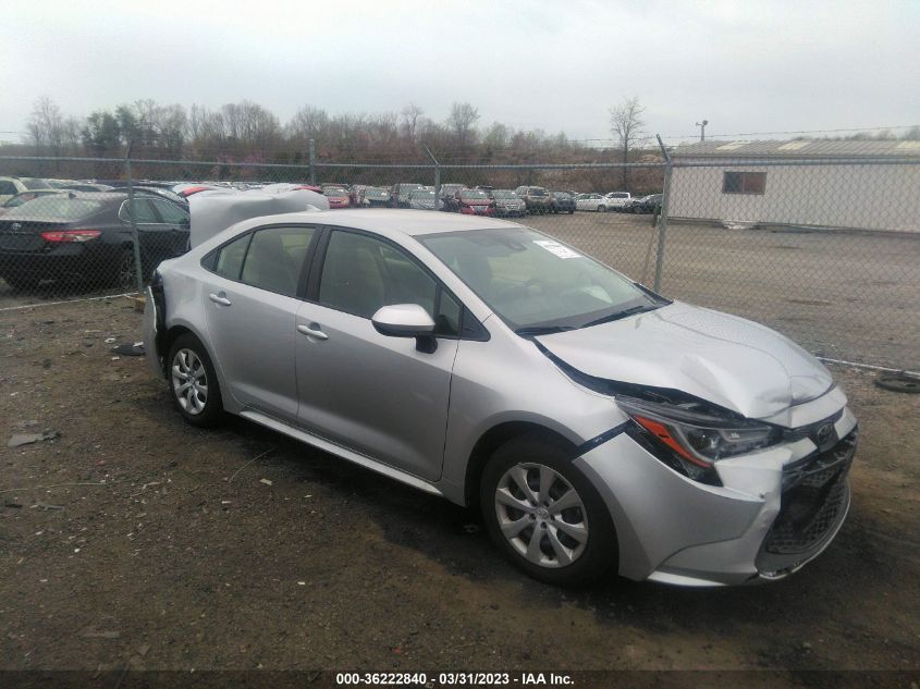 2022 TOYOTA COROLLA LE - JTDEPMAE2NJ195796