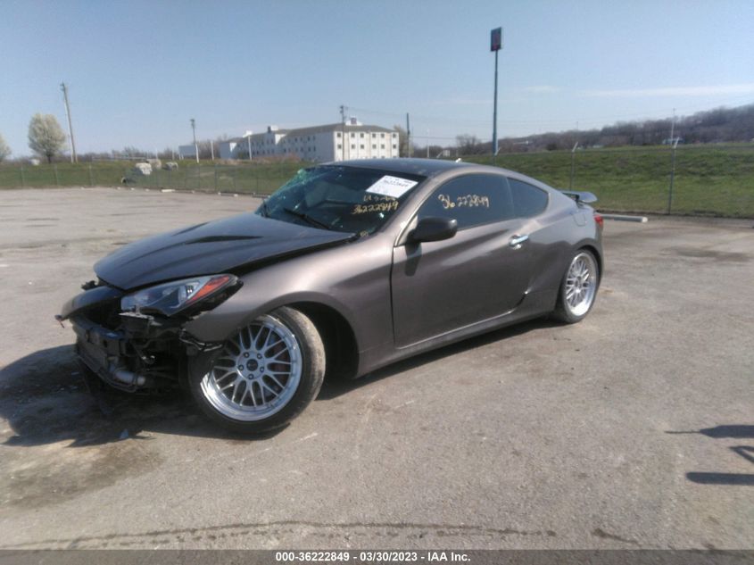 2013 HYUNDAI GENESIS COUPE 2.0T R-SPEC KMHHT6KD2DU100608