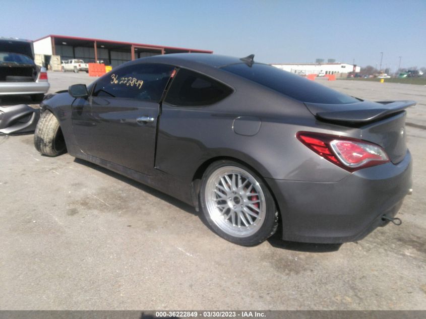 2013 HYUNDAI GENESIS COUPE 2.0T R-SPEC KMHHT6KD2DU100608