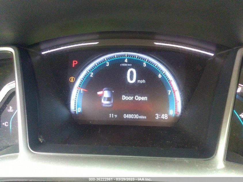 2017 HONDA CIVIC SEDAN EX-L - 2HGFC1F75HH632318