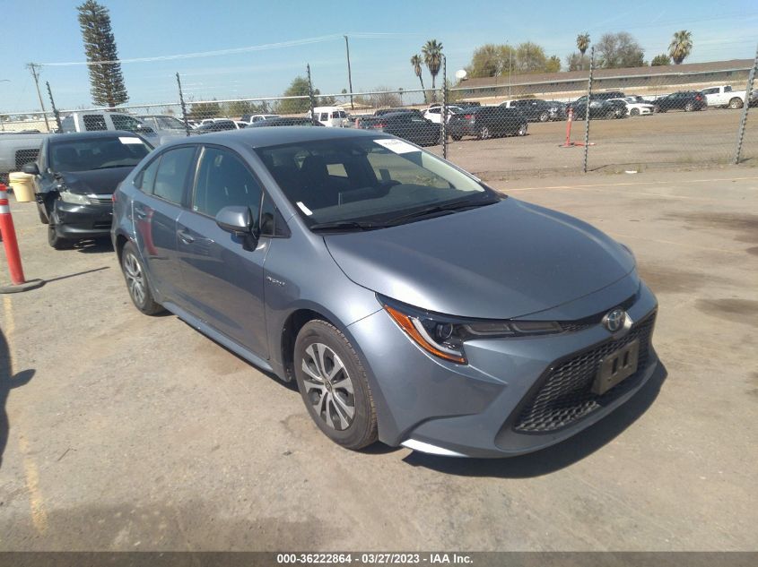 2021 TOYOTA COROLLA HYBRID LE - JTDEAMDEXMJ009336