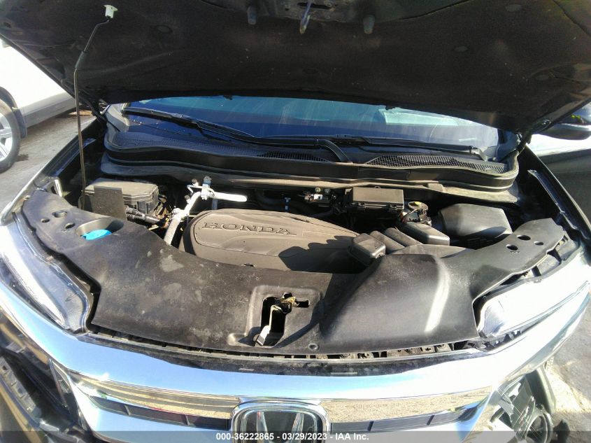 2022 HONDA PILOT EX-L - 5FNYF6H5XNB023573
