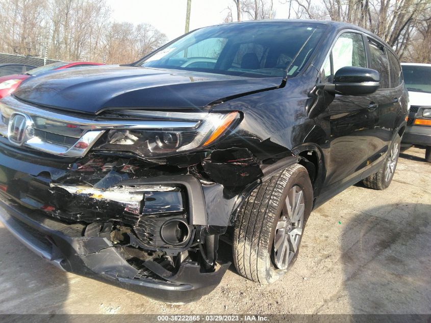 2022 HONDA PILOT EX-L - 5FNYF6H5XNB023573