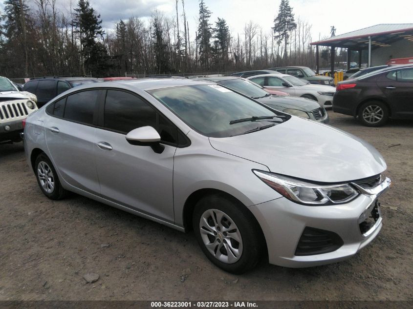 2019 CHEVROLET CRUZE LS - 1G1BC5SM4K7150029