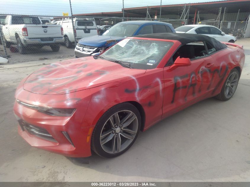 2017 CHEVROLET CAMARO 1LT - 1G1FB3DS2H0197338