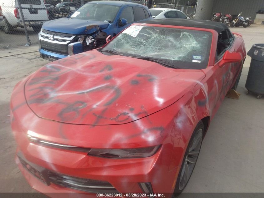 2017 CHEVROLET CAMARO 1LT - 1G1FB3DS2H0197338