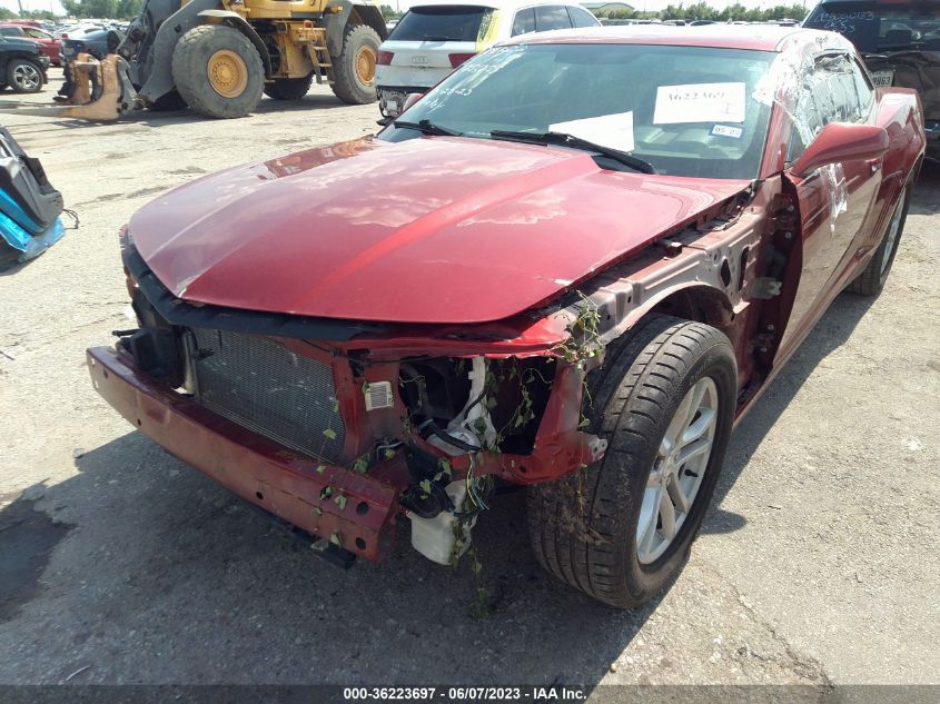 2015 CHEVROLET CAMARO LS - 2G1FB1E30F9256255
