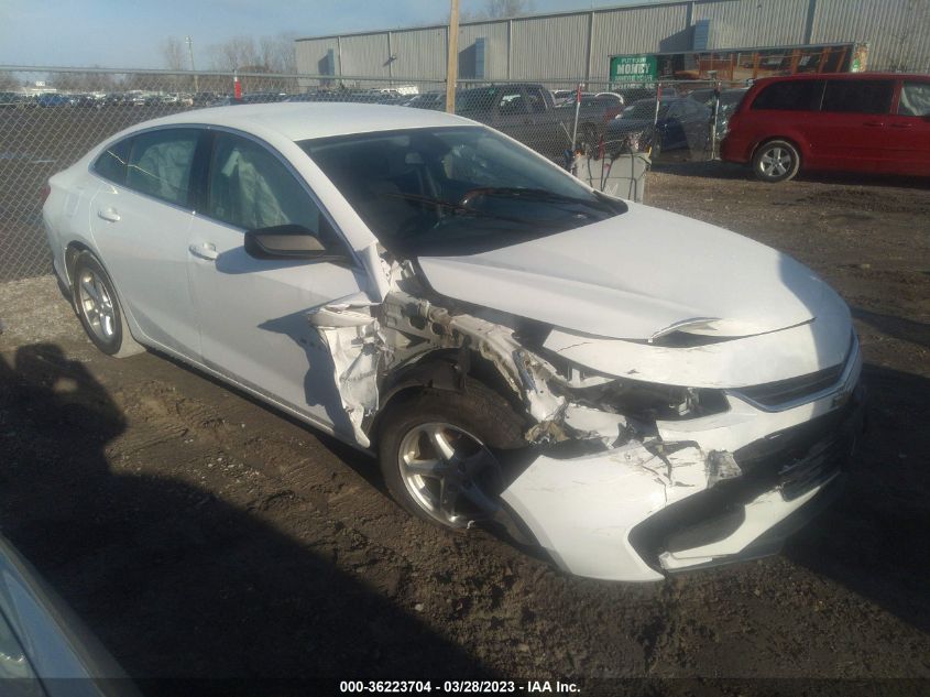 2016 CHEVROLET MALIBU LS - 1G1ZB5ST2GF321625