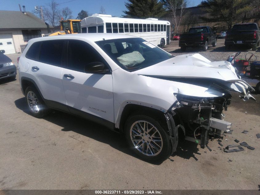 2016 JEEP CHEROKEE SPORT - 1C4PJLAB4GW179468