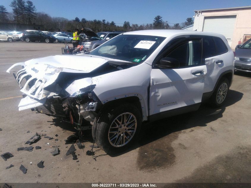 2016 JEEP CHEROKEE SPORT - 1C4PJLAB4GW179468