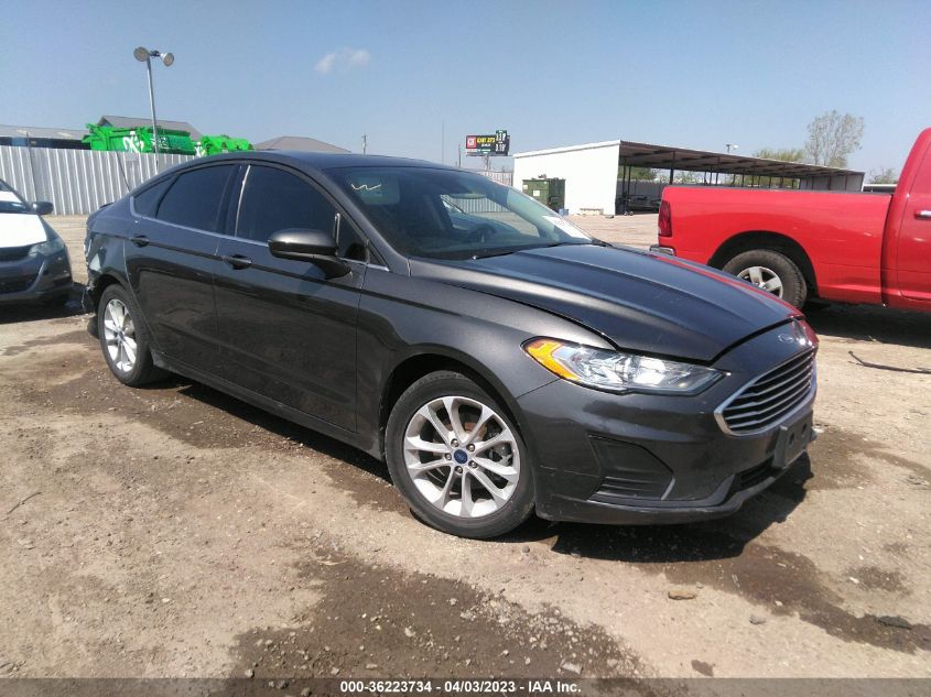 2020 FORD FUSION SE - 3FA6P0HD1LR168009