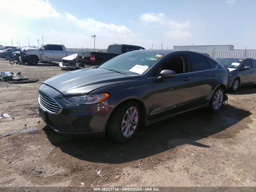 2020 FORD FUSION SE - 3FA6P0HD1LR168009