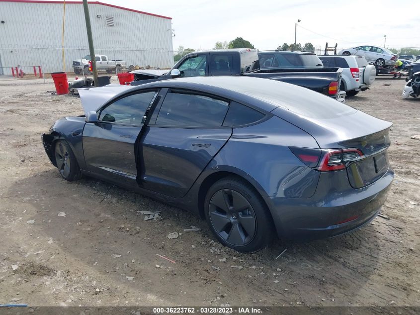 2022 TESLA MODEL 3 LONG RANGE - 5YJ3E1EB2NF331668