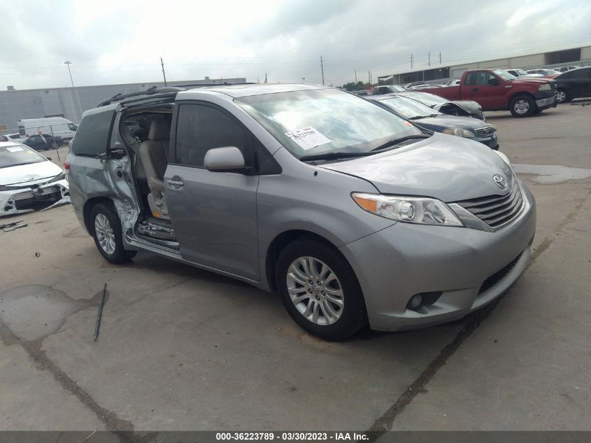2013 TOYOTA SIENNA XLE AAS/XLE/LTD - 5TDYK3DC6DS286300
