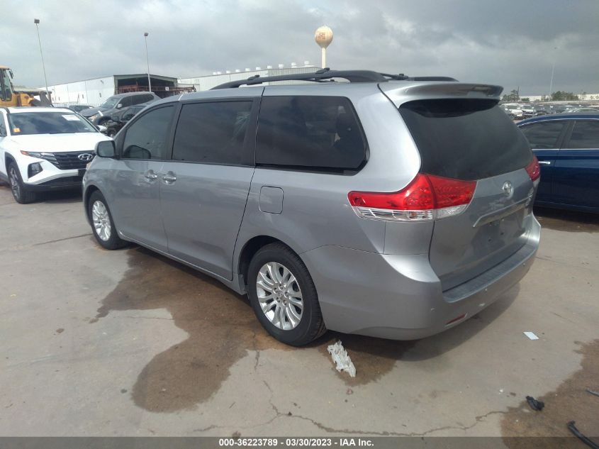 2013 TOYOTA SIENNA XLE AAS/XLE/LTD - 5TDYK3DC6DS286300