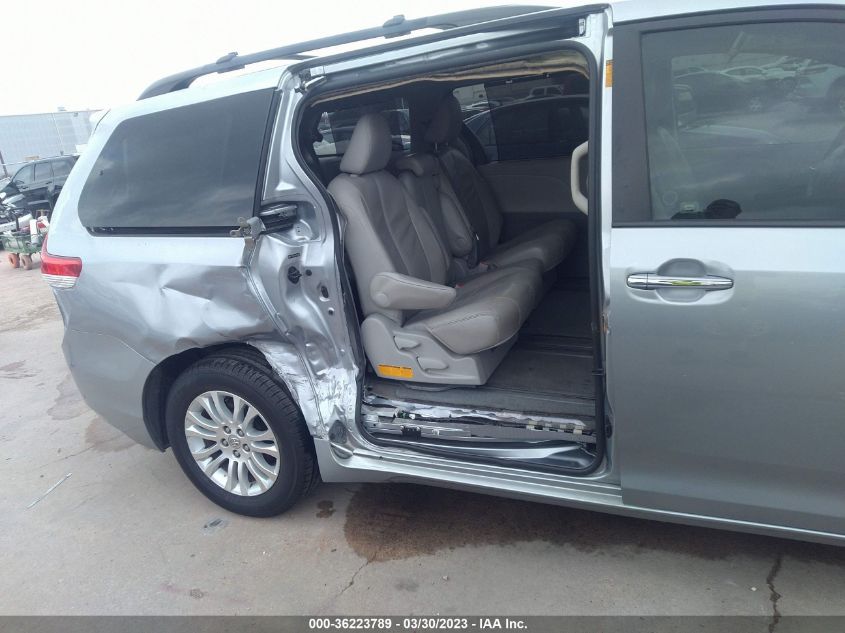 2013 TOYOTA SIENNA XLE AAS/XLE/LTD - 5TDYK3DC6DS286300