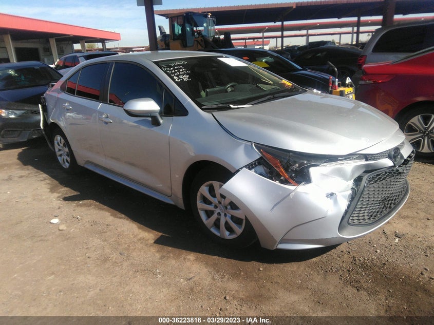 VIN JTDEPRAEXLJ090076 2020 TOYOTA COROLLA LE
