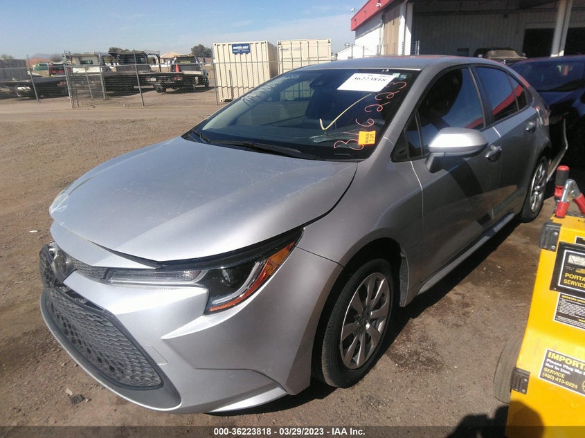 VIN JTDEPRAEXLJ090076 2020 TOYOTA COROLLA LE