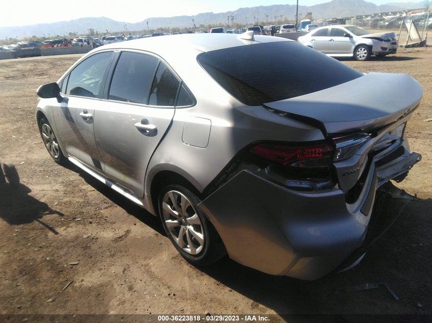 VIN JTDEPRAEXLJ090076 2020 TOYOTA COROLLA LE