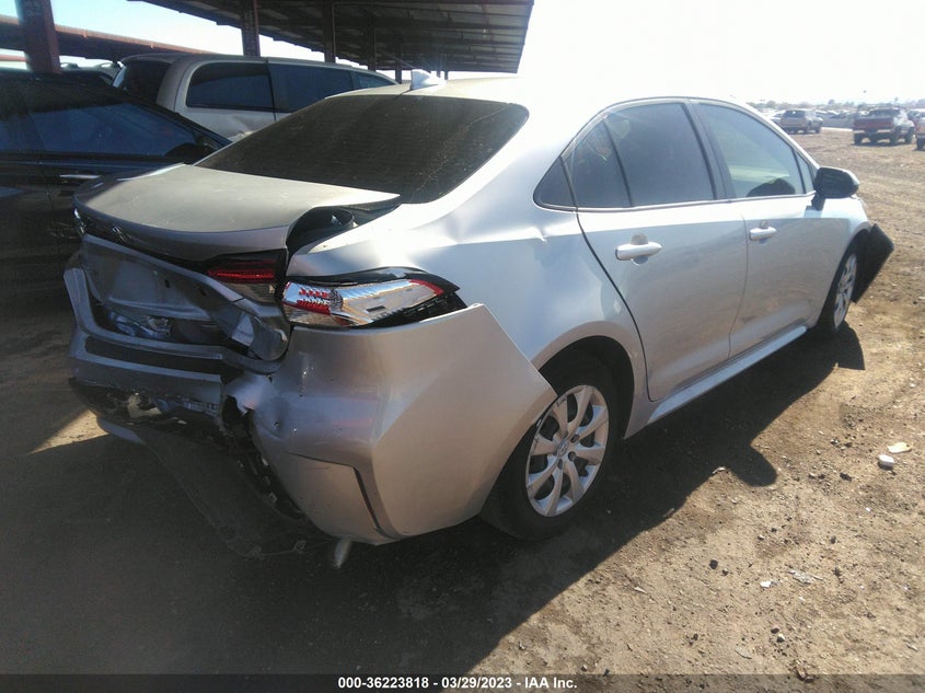 VIN JTDEPRAEXLJ090076 2020 TOYOTA COROLLA LE