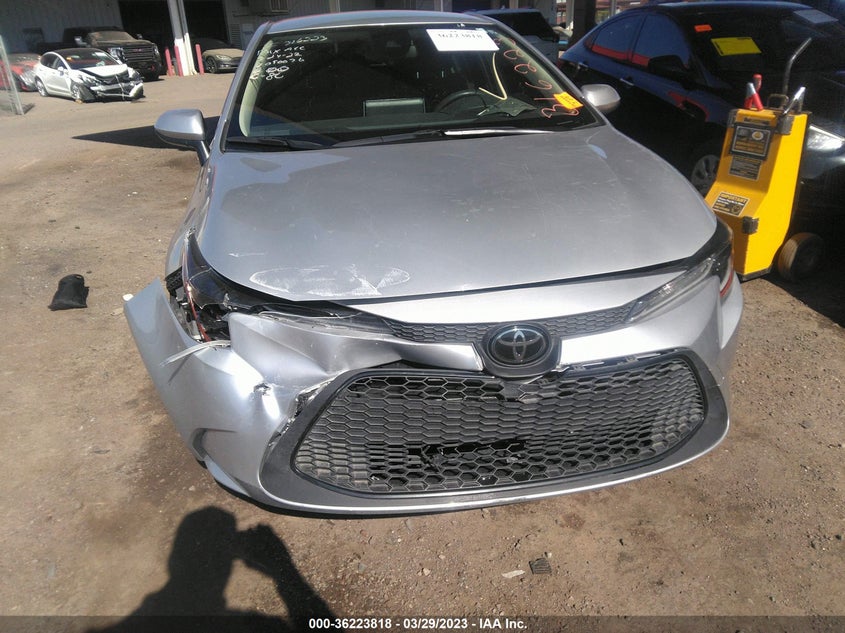 VIN JTDEPRAEXLJ090076 2020 TOYOTA COROLLA LE
