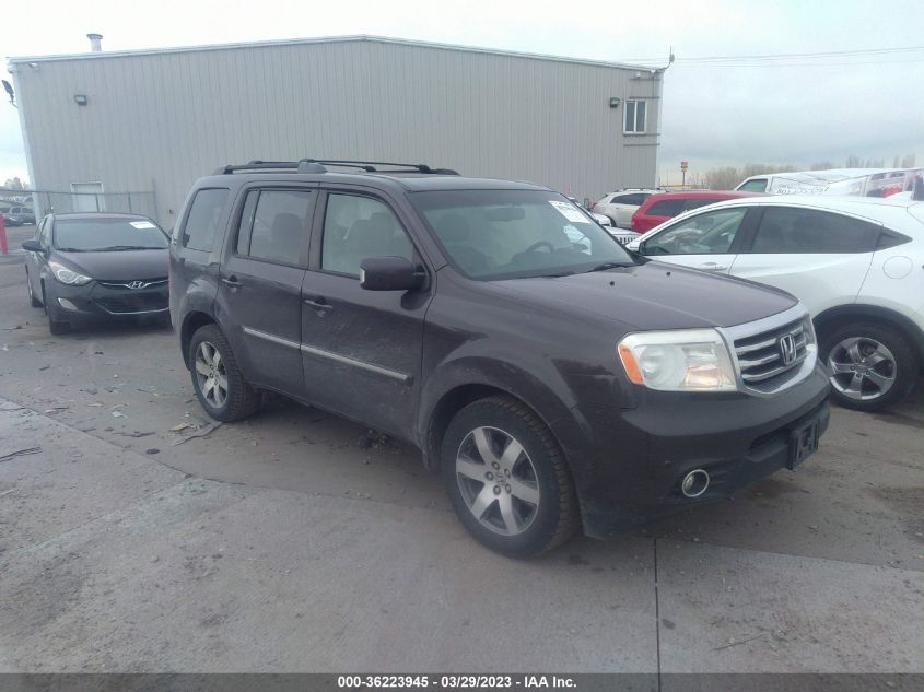 2013 HONDA PILOT TOURING - 5FNYF4H9XDB030075