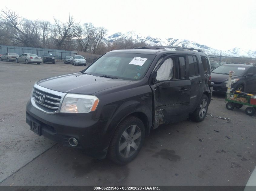 2013 HONDA PILOT TOURING - 5FNYF4H9XDB030075