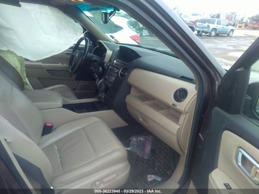 2013 HONDA PILOT TOURING - 5FNYF4H9XDB030075