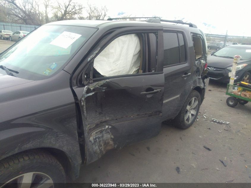 2013 HONDA PILOT TOURING - 5FNYF4H9XDB030075